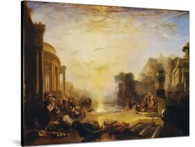 The Decline of the Carthaginian Empire...-J. M. W. Turner-Stretched Canvas
