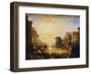 The Decline of the Carthaginian Empire...-J. M. W. Turner-Framed Giclee Print