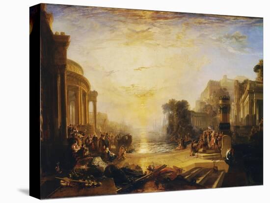 The Decline of the Carthaginian Empire...-J. M. W. Turner-Stretched Canvas