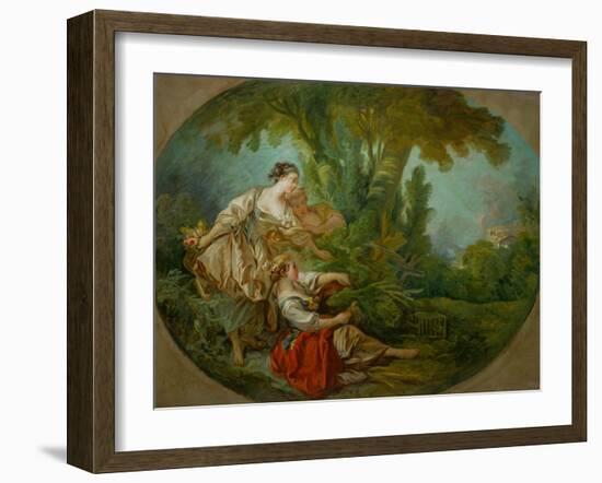 The Decoy Bird-Francois Boucher-Framed Giclee Print