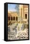 The dedication of the Temple in Jerusalem built by King Solomon - Bible-William Brassey Hole-Framed Stretched Canvas