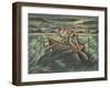 THE DEEP, 2013-PJ Crook-Framed Giclee Print