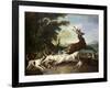 The Deer Hunt, 1718-Alexandre-Francois Desportes-Framed Giclee Print