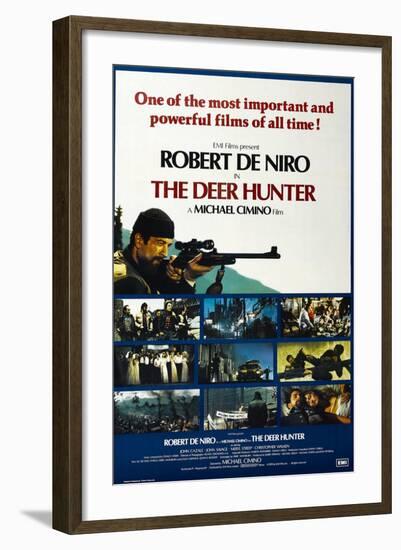 The Deer Hunter-null-Framed Art Print