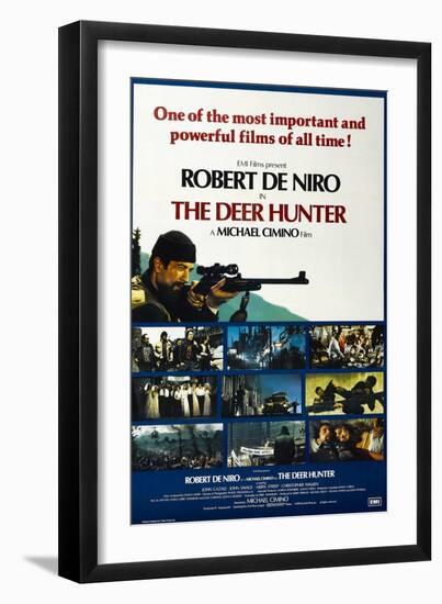 The Deer Hunter-null-Framed Art Print
