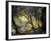 The Deer Park-Carl Frederic Aagaard-Framed Art Print