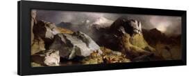 The Deer Pass, C.1852-Edwin Henry Landseer-Framed Giclee Print