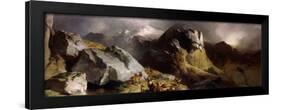 The Deer Pass-Edwin Henry Landseer-Framed Giclee Print