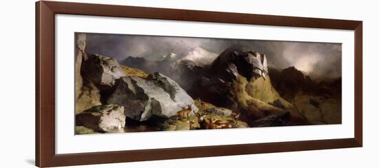 The Deer Pass-Edwin Henry Landseer-Framed Premium Giclee Print