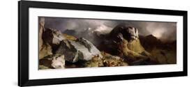 The Deer Pass-Edwin Henry Landseer-Framed Premium Giclee Print