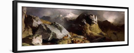 The Deer Pass-Edwin Henry Landseer-Framed Premium Giclee Print