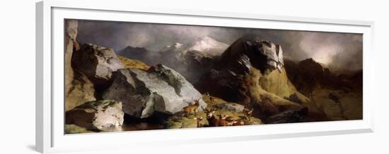 The Deer Pass-Edwin Henry Landseer-Framed Premium Giclee Print