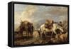 The Deer Stalker's Return, 1846-Richard Ansdell-Framed Stretched Canvas