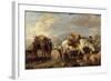 The Deer Stalker's Return, 1846-Richard Ansdell-Framed Giclee Print