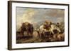 The Deer Stalker's Return, 1846-Richard Ansdell-Framed Giclee Print