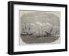 The Deerhound Rescuing a Portion of the Crew of the Alabama-Edwin Weedon-Framed Giclee Print
