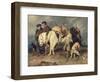 The Deerstalkers' Return, 1827-Edwin Henry Landseer-Framed Giclee Print