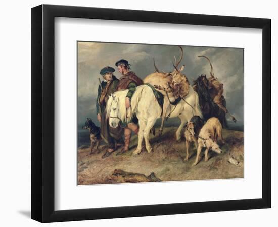 The Deerstalkers' Return, 1827-Edwin Henry Landseer-Framed Giclee Print