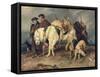 The Deerstalkers' Return, 1827-Edwin Henry Landseer-Framed Stretched Canvas