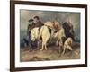 The Deerstalkers' Return, 1827-Edwin Henry Landseer-Framed Giclee Print