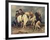 The Deerstalkers' Return, 1827-Edwin Henry Landseer-Framed Giclee Print