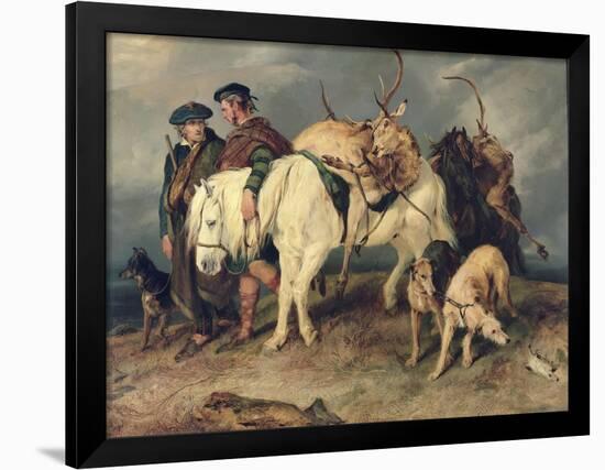 The Deerstalkers' Return, 1827-Edwin Henry Landseer-Framed Giclee Print