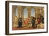 The Defamation of Apelles, 1494-95-Sandro Botticelli-Framed Premium Giclee Print