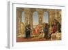 The Defamation of Apelles, 1494-95-Sandro Botticelli-Framed Premium Giclee Print