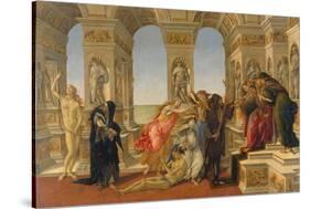 The Defamation of Apelles, 1494-95-Sandro Botticelli-Stretched Canvas