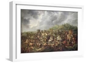 The Defeat of Porus by Alexander the Great 327 BC-Francois Louis Joseph Watteau-Framed Giclee Print