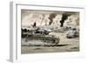 The Defeat of the Afrika Corps at El Alamein-null-Framed Giclee Print