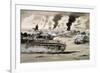 The Defeat of the Afrika Corps at El Alamein-null-Framed Giclee Print