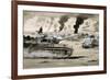 The Defeat of the Afrika Corps at El Alamein-null-Framed Giclee Print