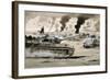 The Defeat of the Afrika Corps at El Alamein-null-Framed Giclee Print