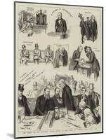 The Defeat of the Gladstone Ministry, Scenes in the House of Commons, Friday, 12th June-Sydney Prior Hall-Mounted Giclee Print