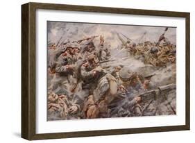 The Defeat of the Prussian Guard at Zonnebeke-Arthur C. Michael-Framed Giclee Print