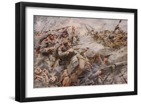 The Defeat of the Prussian Guard at Zonnebeke-Arthur C. Michael-Framed Giclee Print