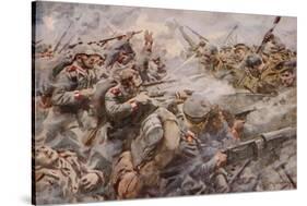 The Defeat of the Prussian Guard at Zonnebeke-Arthur C. Michael-Stretched Canvas
