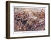 The Defeat of the Prussian Guard at Zonnebeke-Arthur C. Michael-Framed Giclee Print