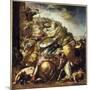 The defeat of the Saracens, The end of the Saracens invasion in Spain in 1492-Juan de Valdes Leal-Mounted Giclee Print