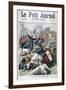 The Defeat of the Tuaregs, 1894-Frederic Lix-Framed Giclee Print