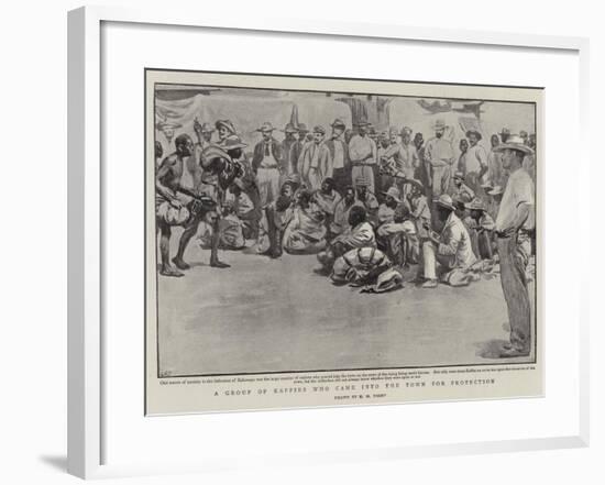 The Defence of Buluwayo-Henry Marriott Paget-Framed Giclee Print
