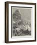 The Defence of Gibraltar, Combined Naval and Military Operations, 13 March-William Heysham Overend-Framed Giclee Print