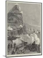 The Defence of Gibraltar, Combined Naval and Military Operations, 13 March-William Heysham Overend-Mounted Giclee Print