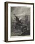 The Defence of Kars, the Last Shot Fired-Charles Auguste Loye-Framed Giclee Print