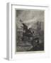 The Defence of Kars, the Last Shot Fired-Charles Auguste Loye-Framed Giclee Print