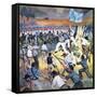 The Defence of the Eureka Stockade-Mcbride-Framed Stretched Canvas