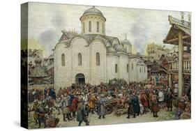 The Defence of the Town, 1918-Apollinari Mikhailovich Vasnetsov-Stretched Canvas