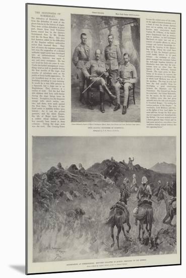 The Defenders of Kimberley-Henry Charles Seppings Wright-Mounted Giclee Print