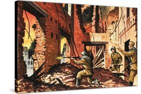 The Defense of Stalingrad During the Second World War-Dan Escott-Stretched Canvas